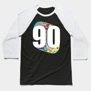 90s Kid - Vintage Nineties Kid Merch Baseball T-Shirt